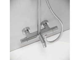 Душевая система Sancos Гейм (Game) с термостатом хром, SC3001LCH